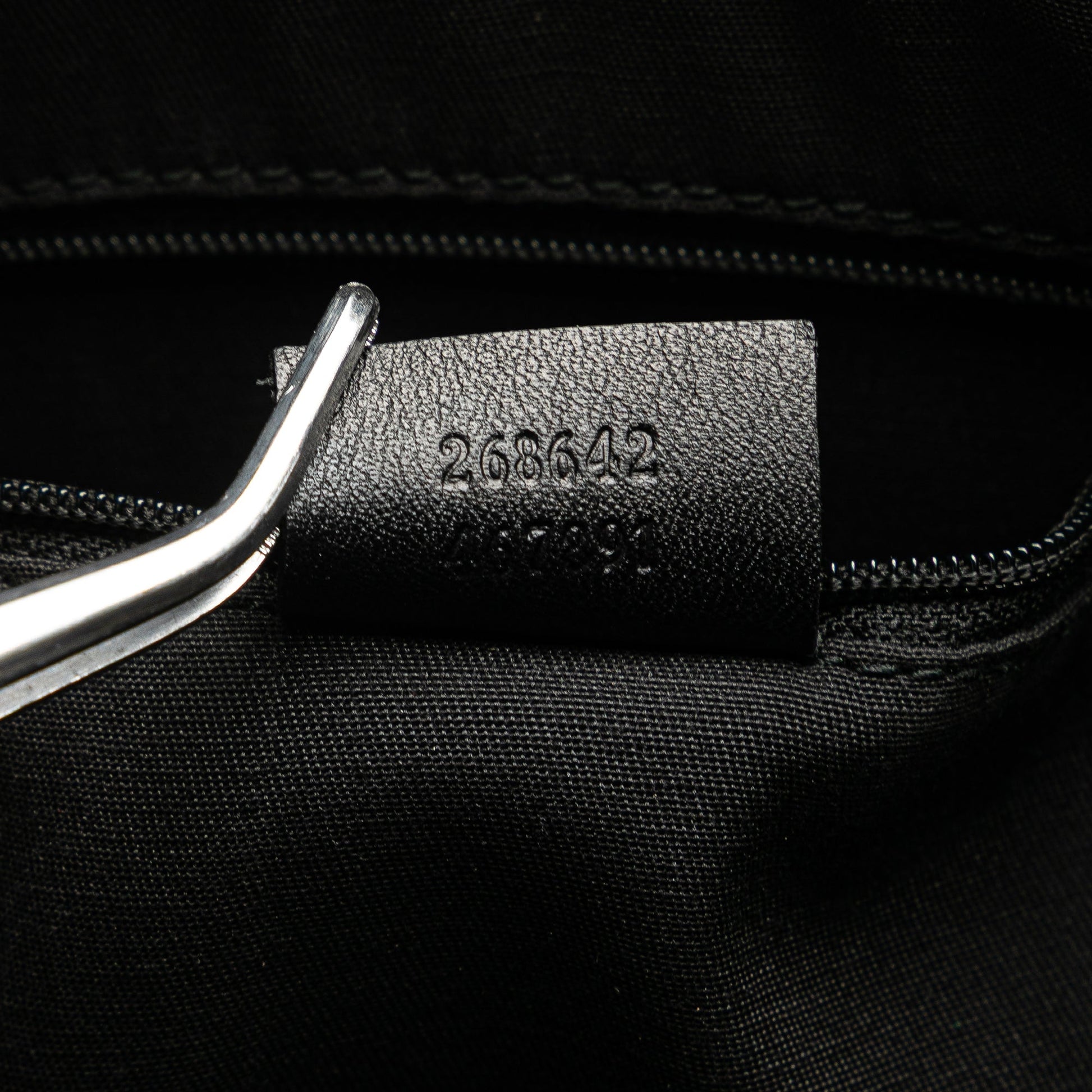 Gucci Horsebit Embossed Leather Abbey D Ring Crossbody