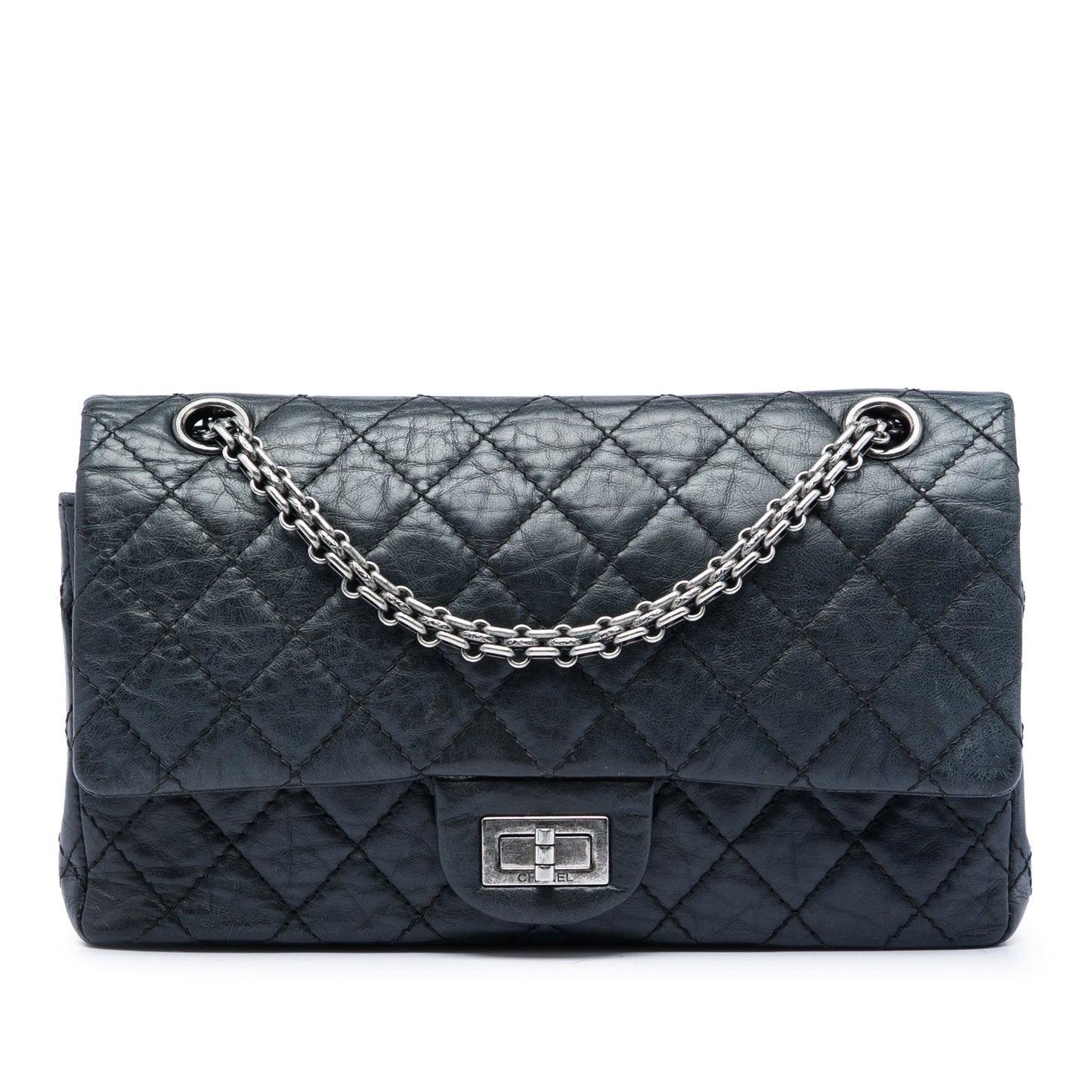 Chanel Quilted Aged Calfskin Reissue 2.55 Double Flap 225