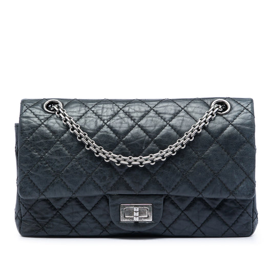 Chanel Quilted Aged Calfskin Reissue 2.55 Double Flap 225