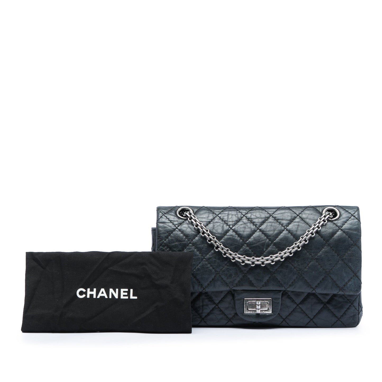Chanel Quilted Aged Calfskin Reissue 2.55 Double Flap 225