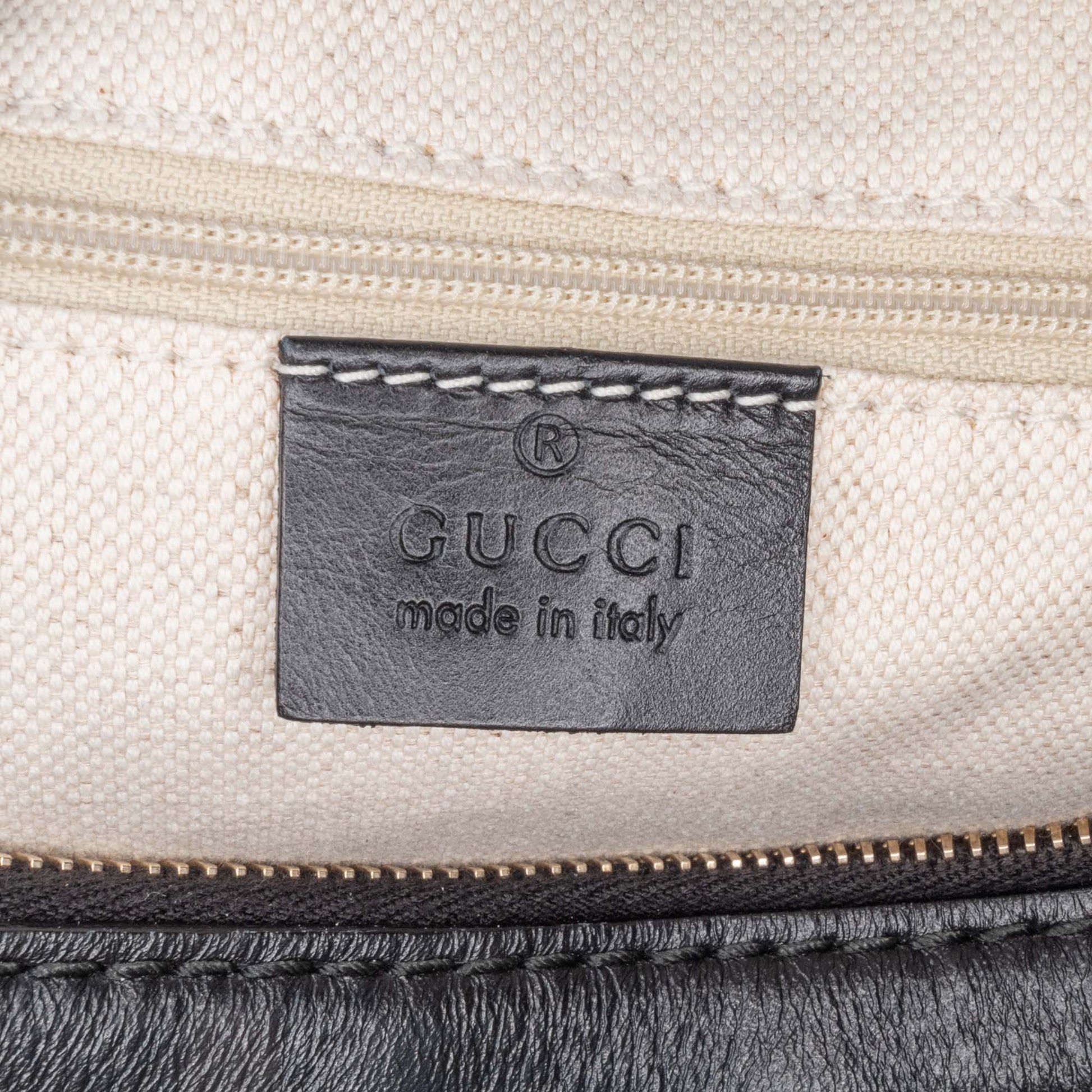Gucci Diamante Canvas Sukey Shoulder Bag