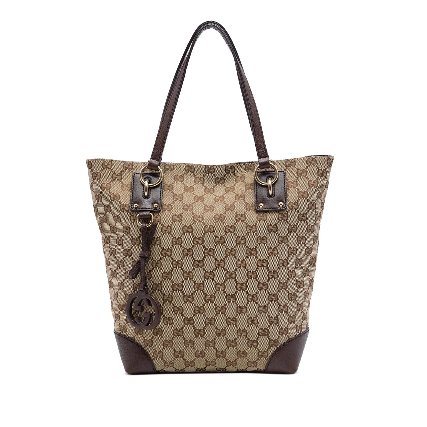 Gucci GG Canvas GG Charm Tote