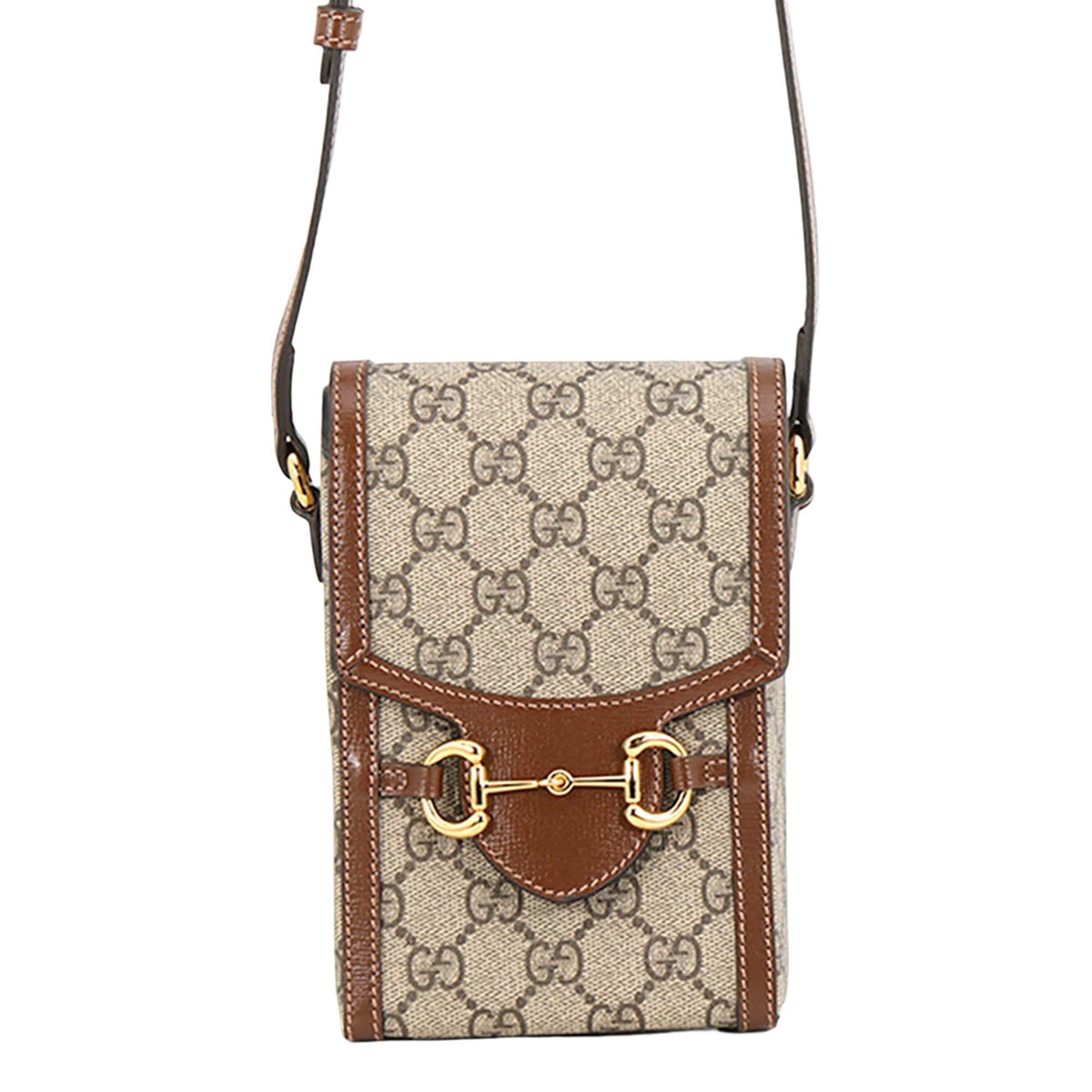 Gucci Mini GG Supreme Horsebit 1955 Crossbody