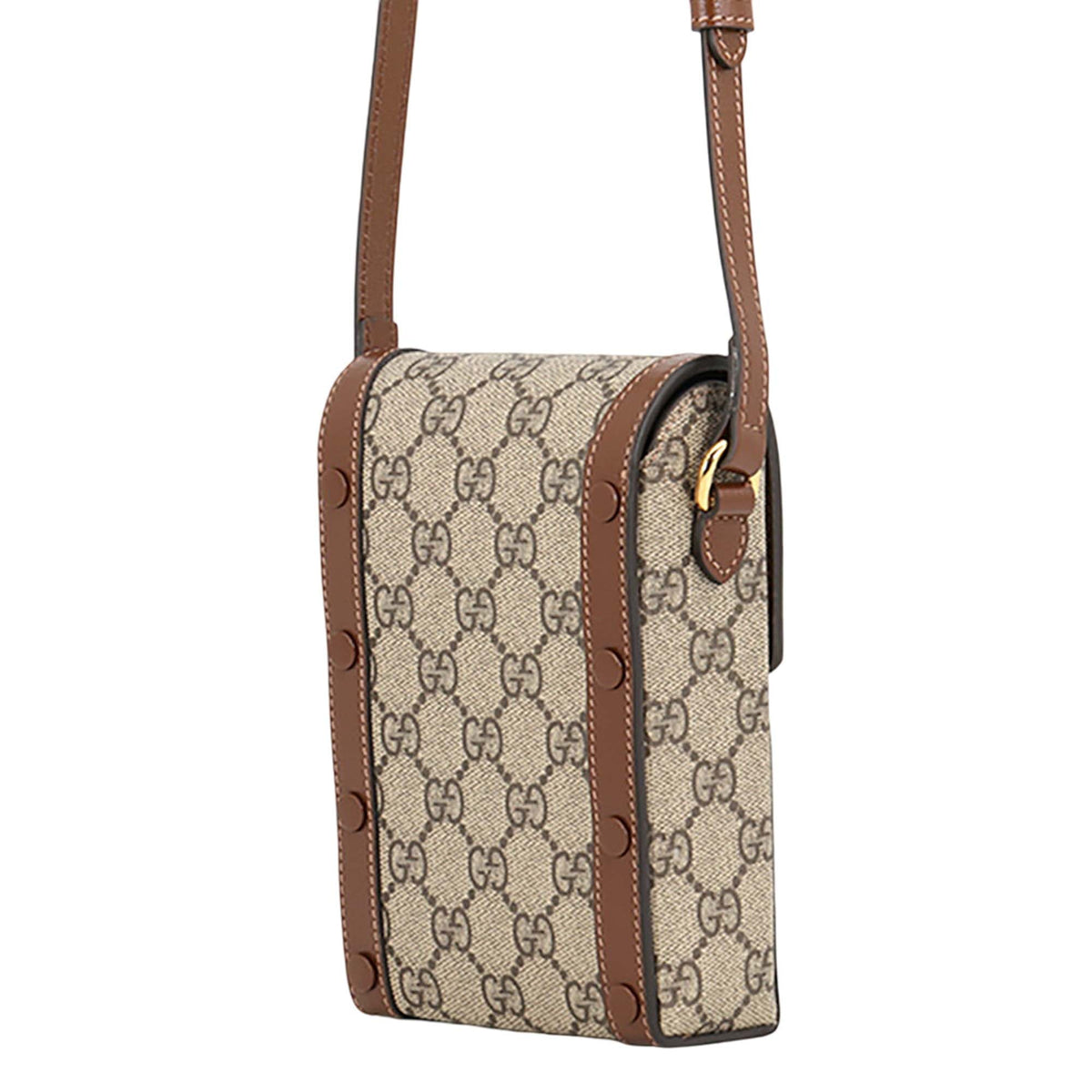 Gucci Mini GG Supreme Horsebit 1955 Crossbody