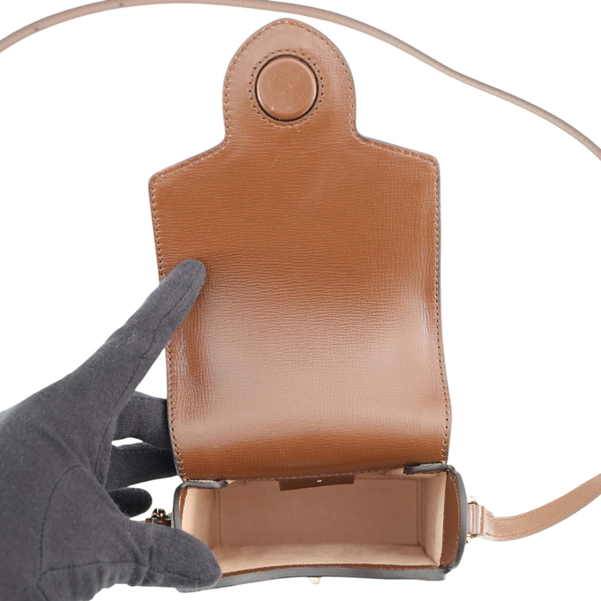 Gucci Mini GG Supreme Horsebit 1955 Crossbody