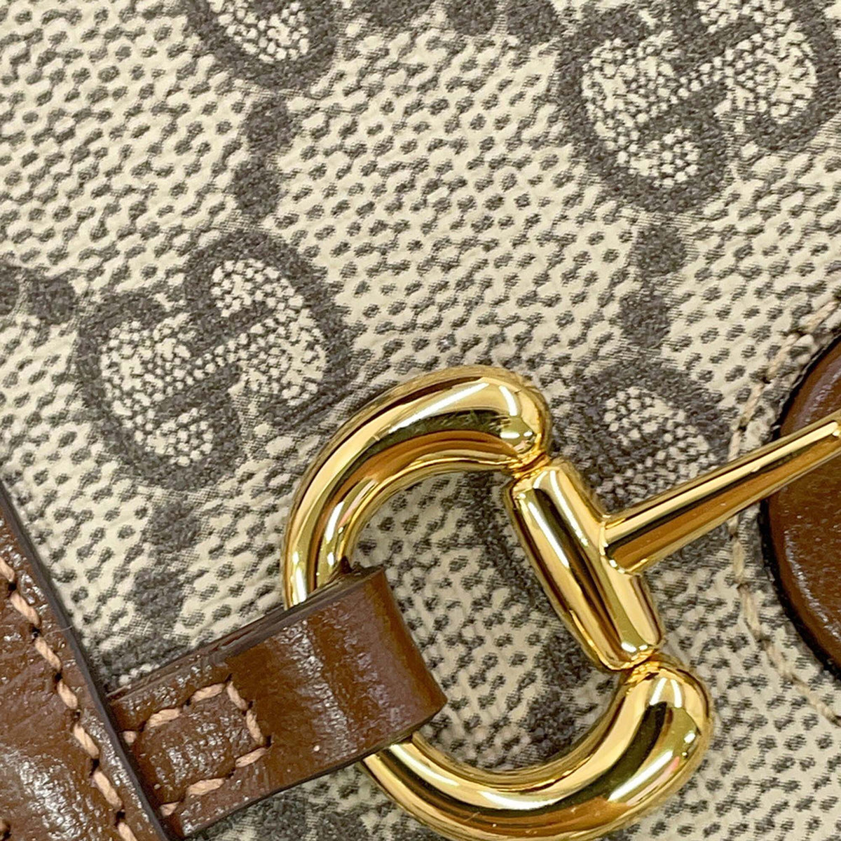 Gucci Mini GG Supreme Horsebit 1955 Crossbody