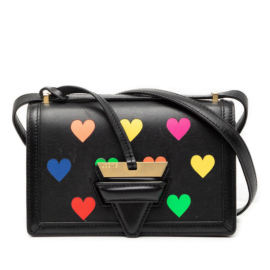 LOEWE Small Leather Hearts Barcelona Crossbody