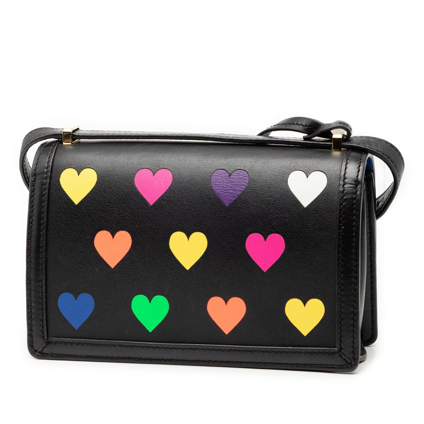 LOEWE Small Leather Hearts Barcelona Crossbody