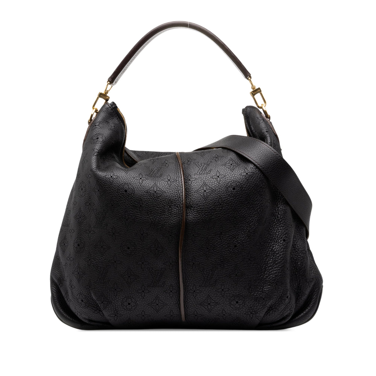 Louis Vuitton Monogram Mahina Selene MM — Black
