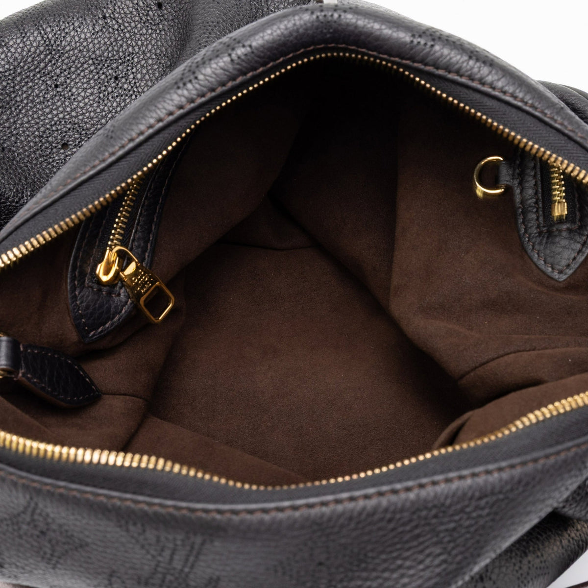 Louis Vuitton Monogram Mahina Selene MM — Black