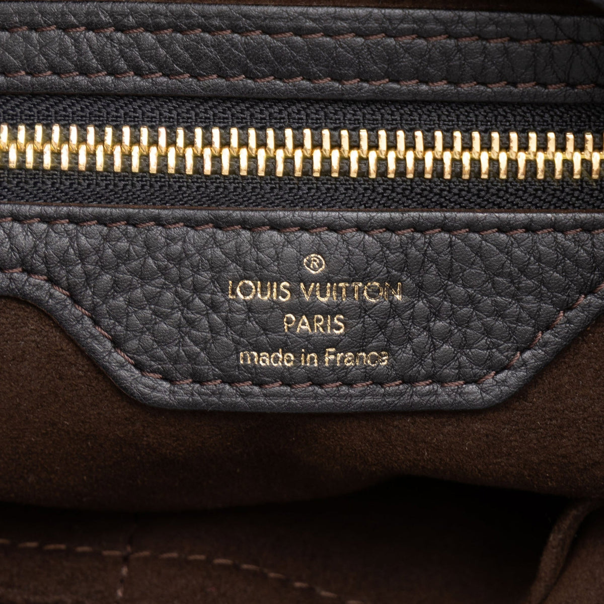 Louis Vuitton Monogram Mahina Selene MM — Black