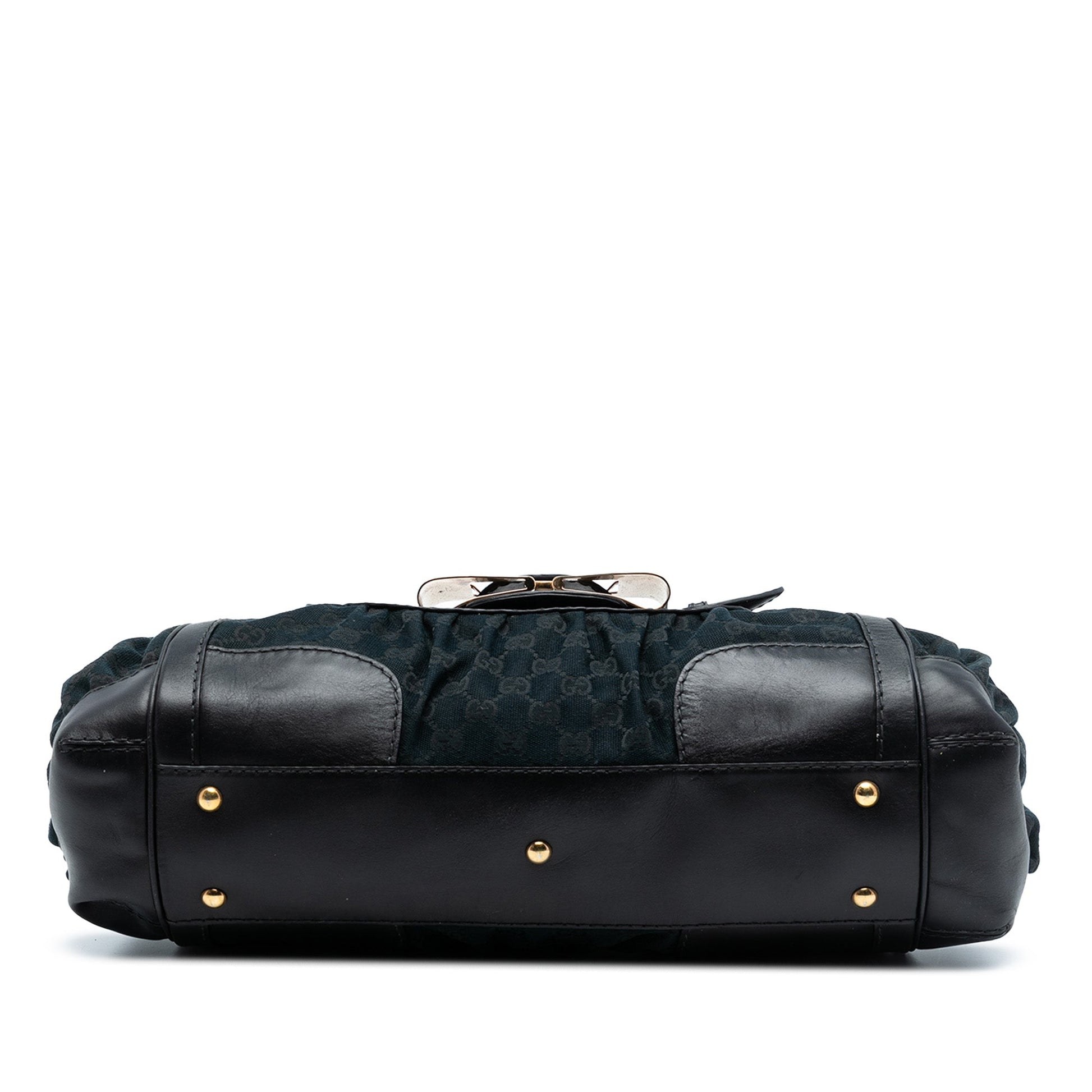 Gucci GG Canvas and Leather Dialux Queen Tote