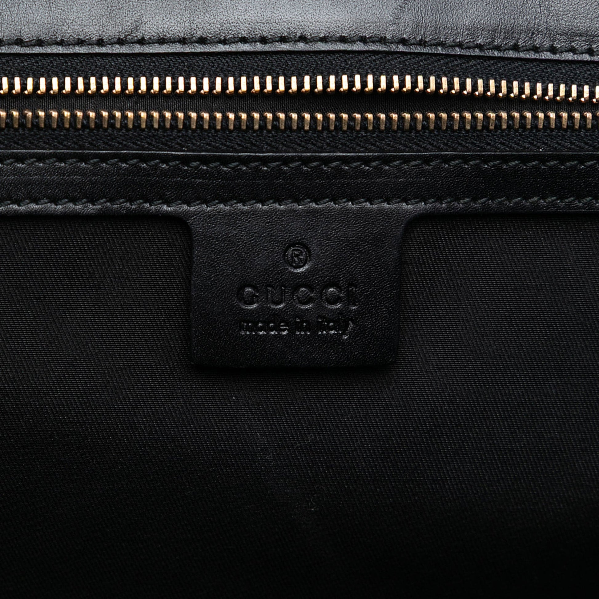 Gucci GG Canvas and Leather Dialux Queen Tote