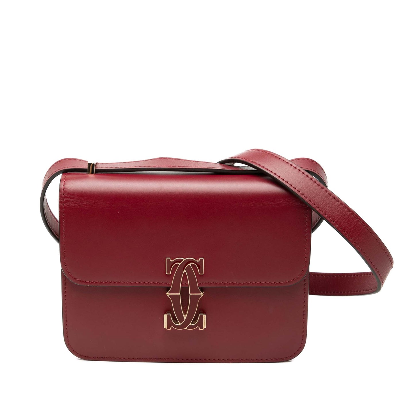 Cartier Mini Leather C de Cartier Crossbody