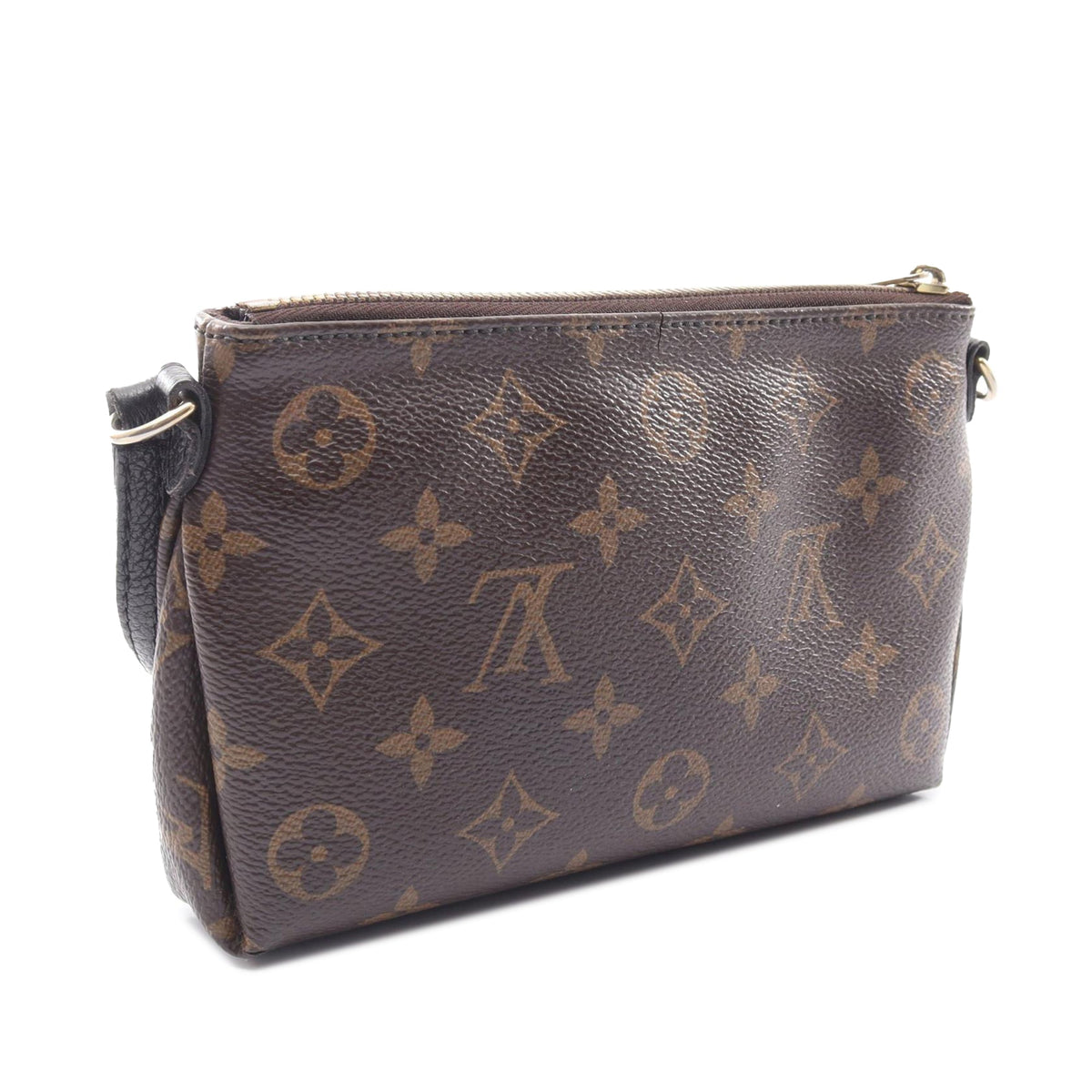 Louis Vuitton Monogram Pallas Clutch — Brown