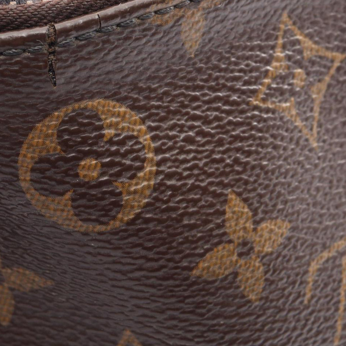 Louis Vuitton Monogram Pallas Clutch — Brown