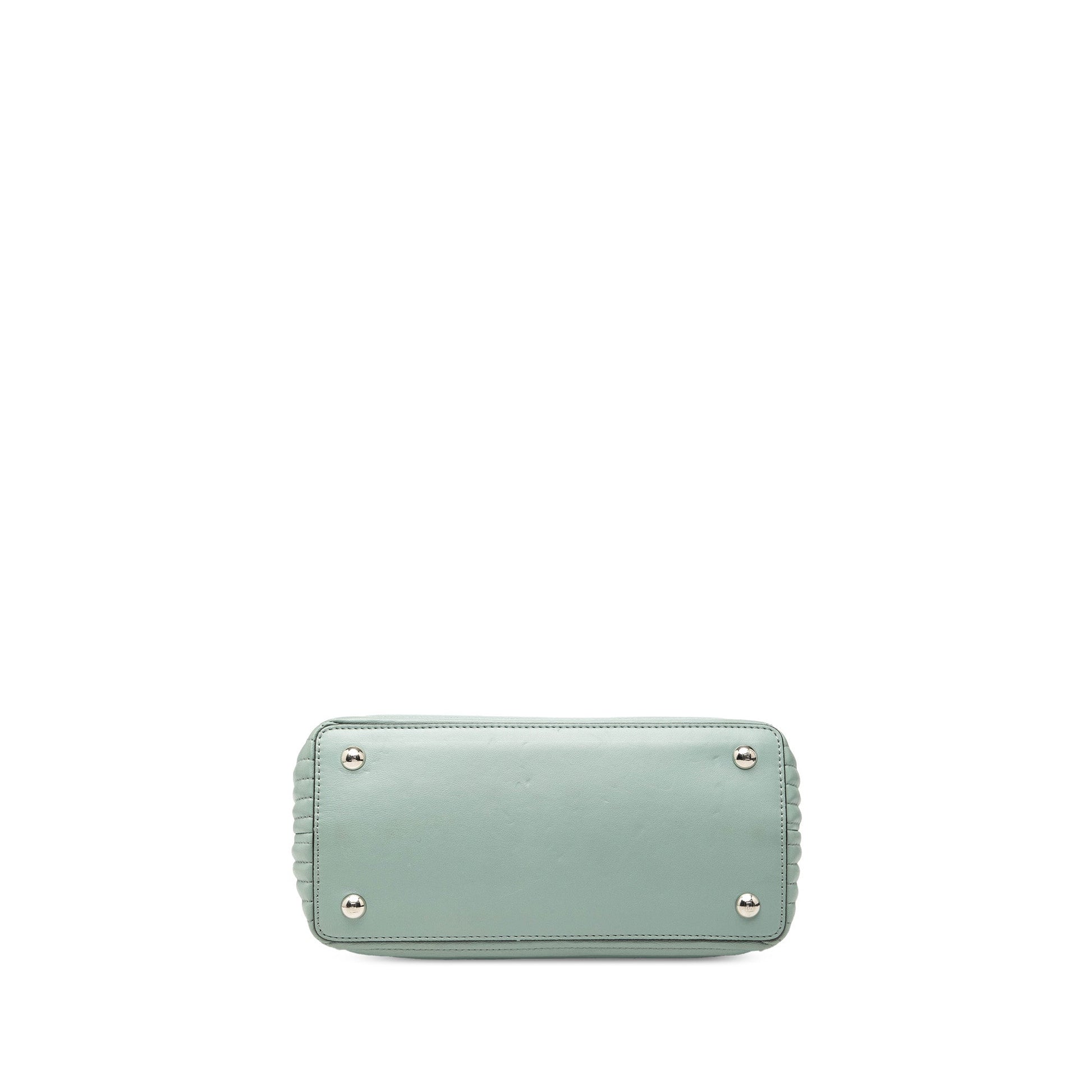 Fendi Small Lambskin DotCom Click Shoulder Bag