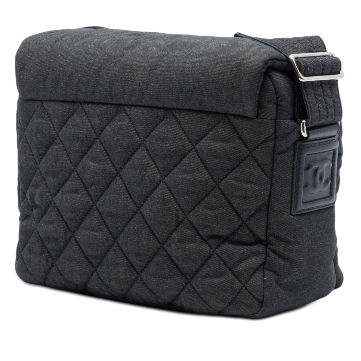 Chanel Small Quilted Denim Coco Cocoon Messenger Bag