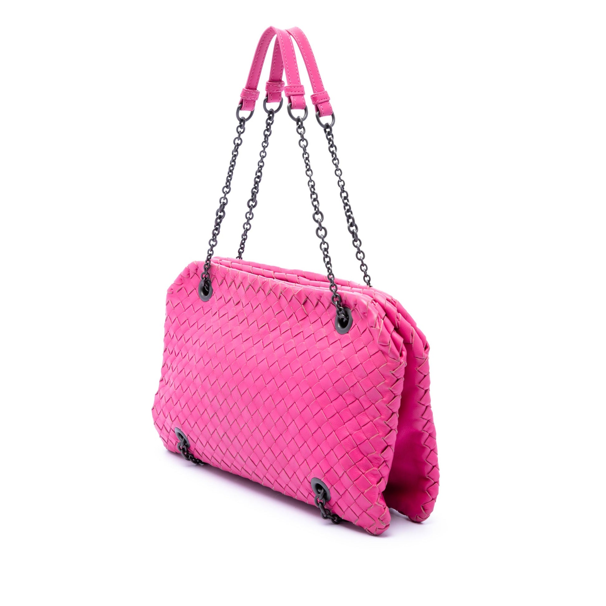 Bottega Veneta Nappa Intrecciato Duo Shoulder Bag