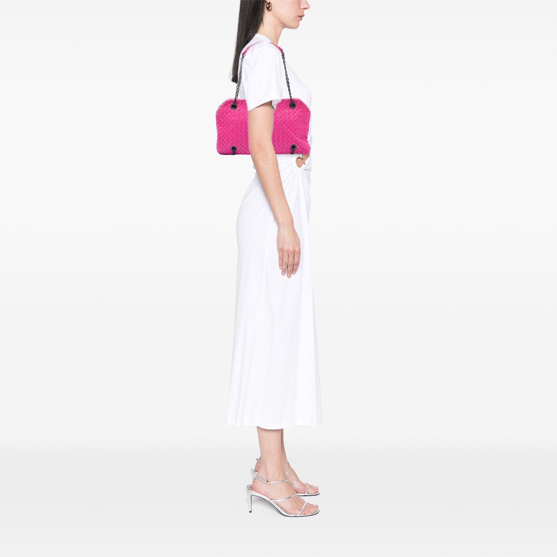 Bottega Veneta Nappa Intrecciato Duo Shoulder Bag