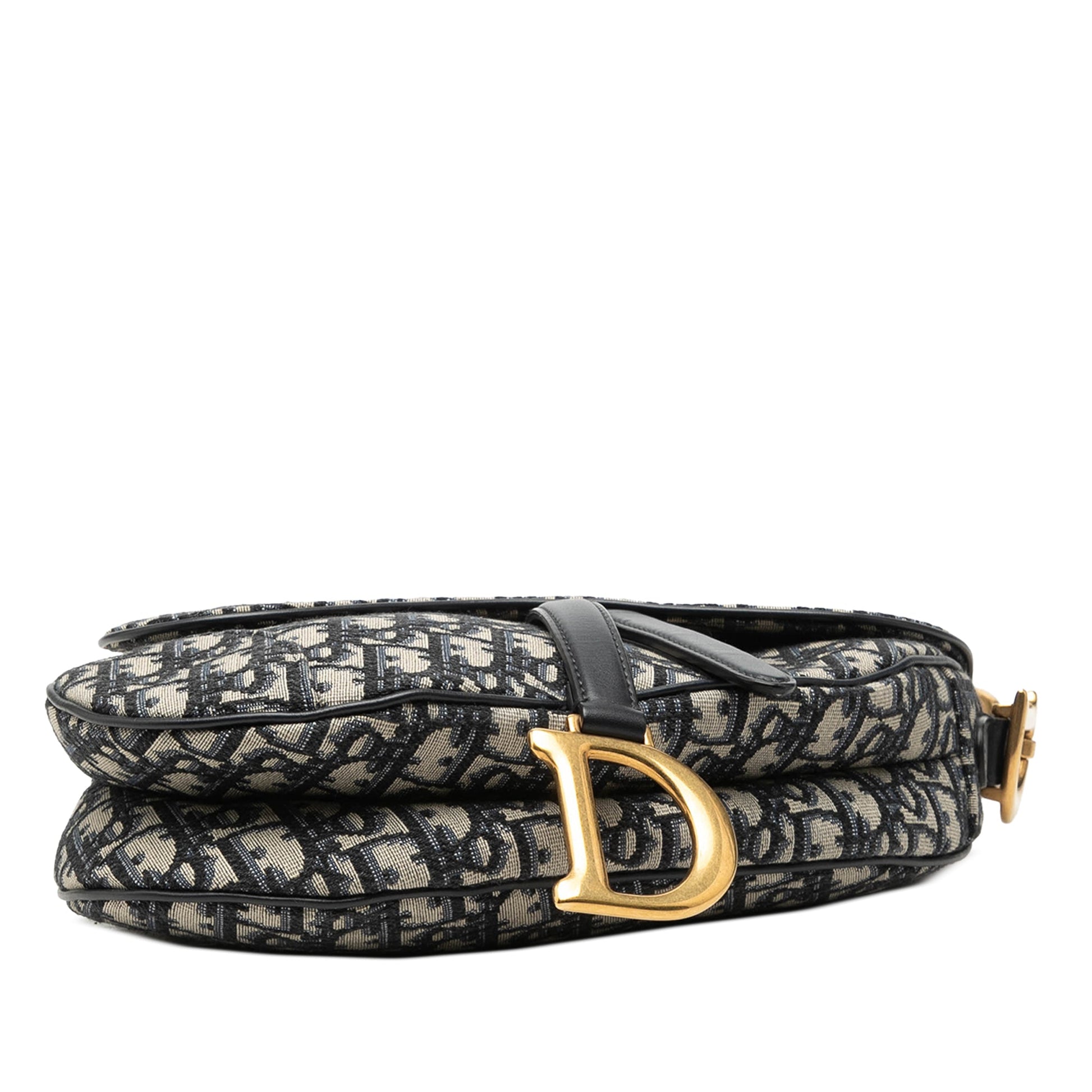 Dior Oblique Canvas Saddle Bag