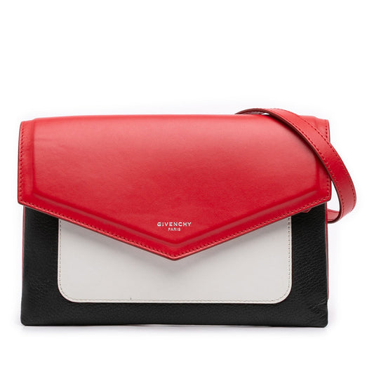 Tricolor Leather Duetto Crossbody