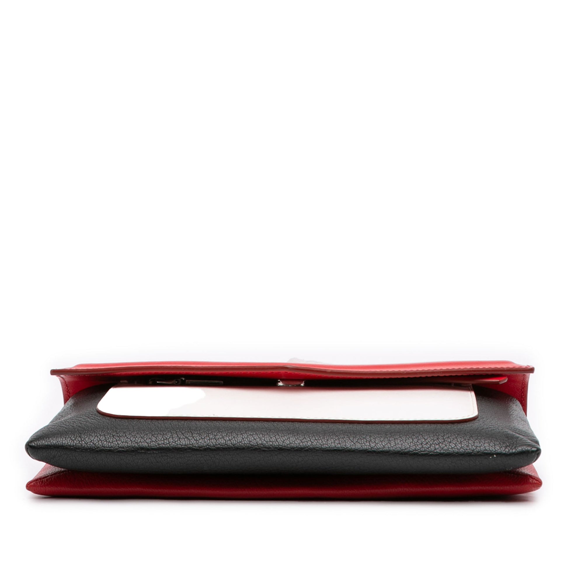 Tricolor Leather Duetto Crossbody