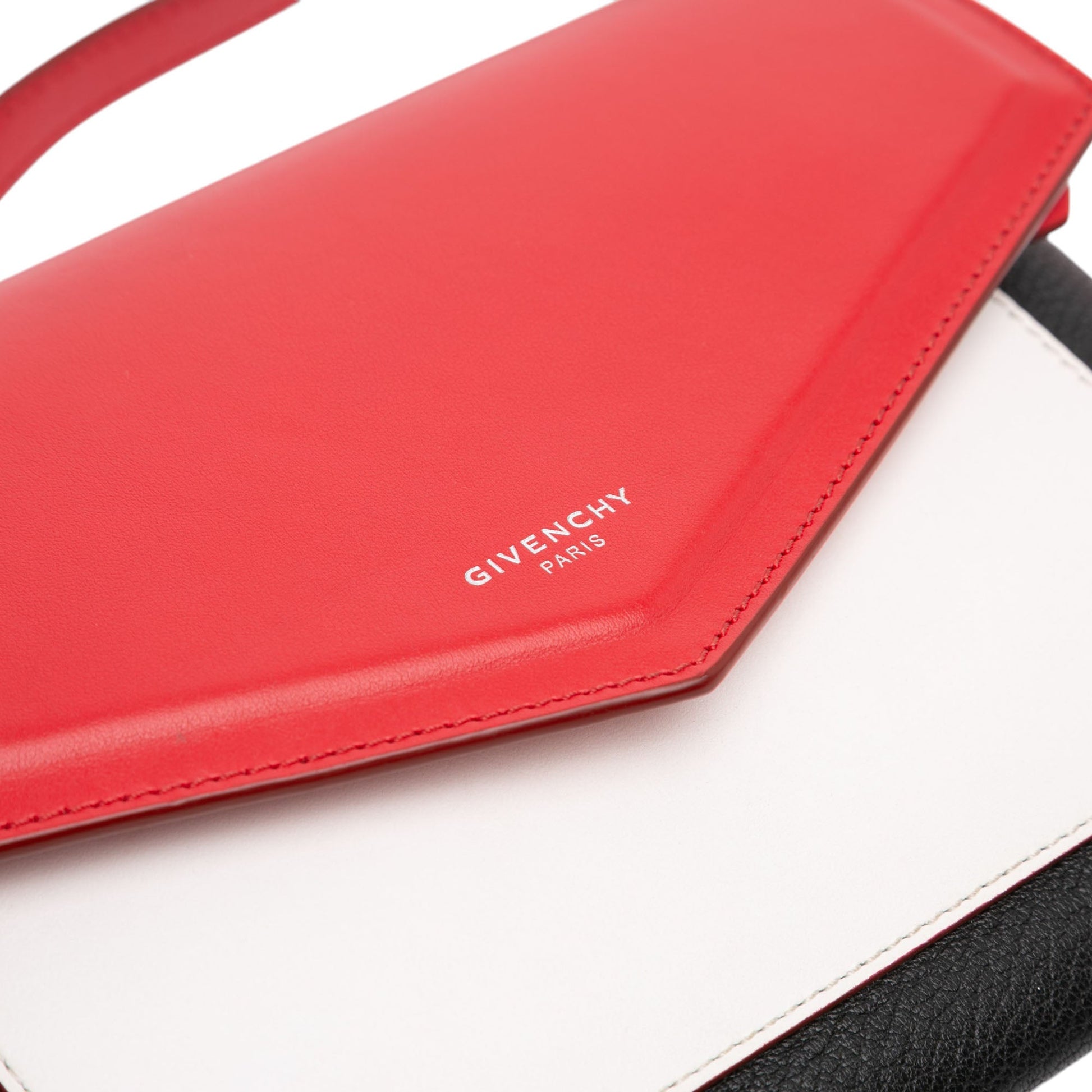 Tricolor Leather Duetto Crossbody