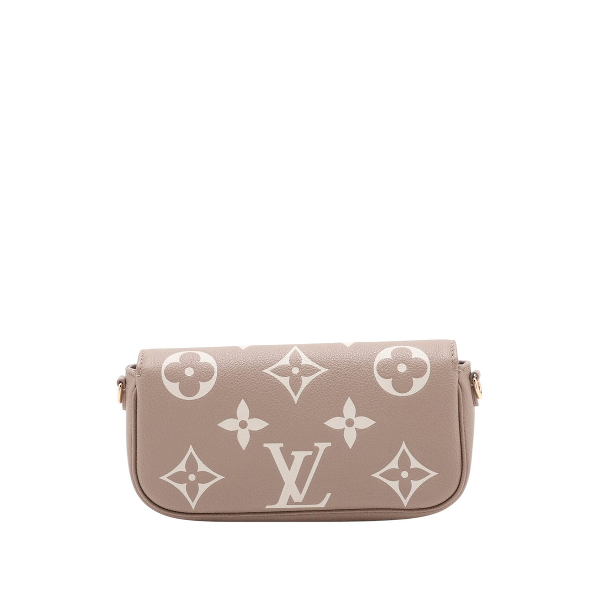 Louis Vuitton Bicolor Monogram Empreinte Giant Ivy Wallet on Chain — Brown