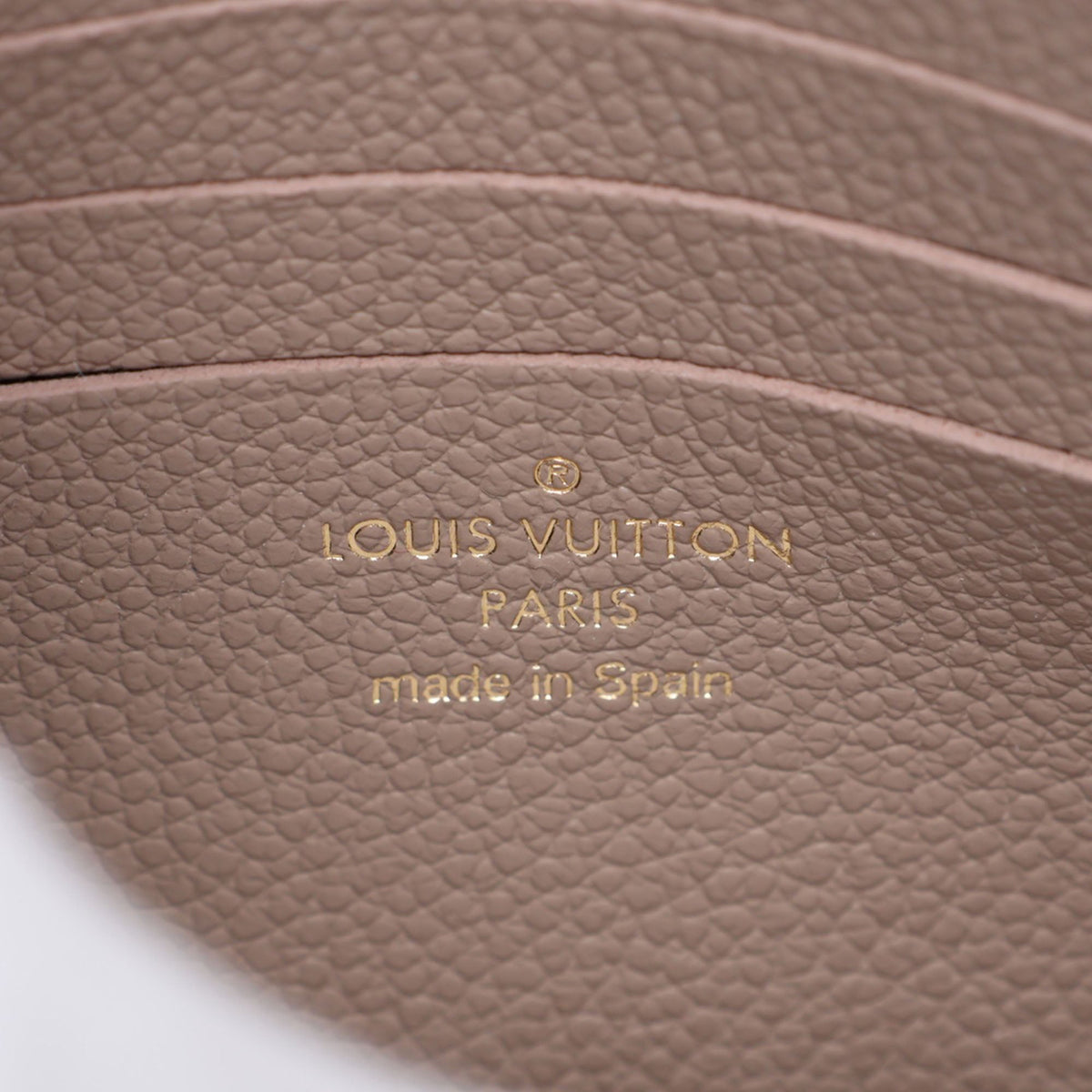 Louis Vuitton Bicolor Monogram Empreinte Giant Ivy Wallet on Chain — Brown