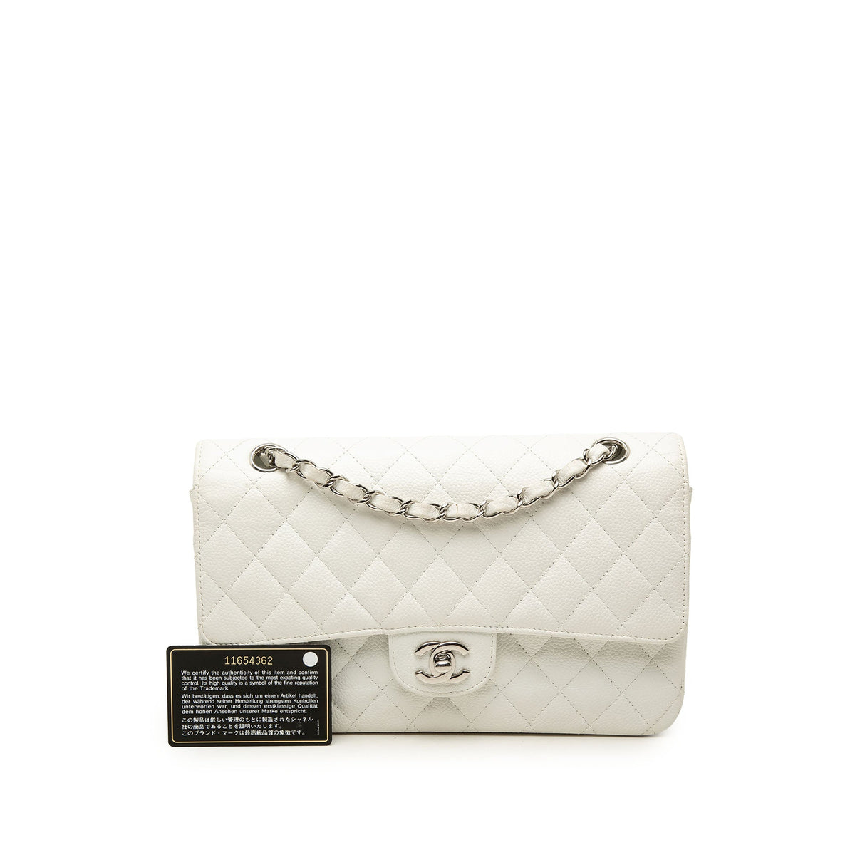 Chanel Medium Classic Caviar Double Flap