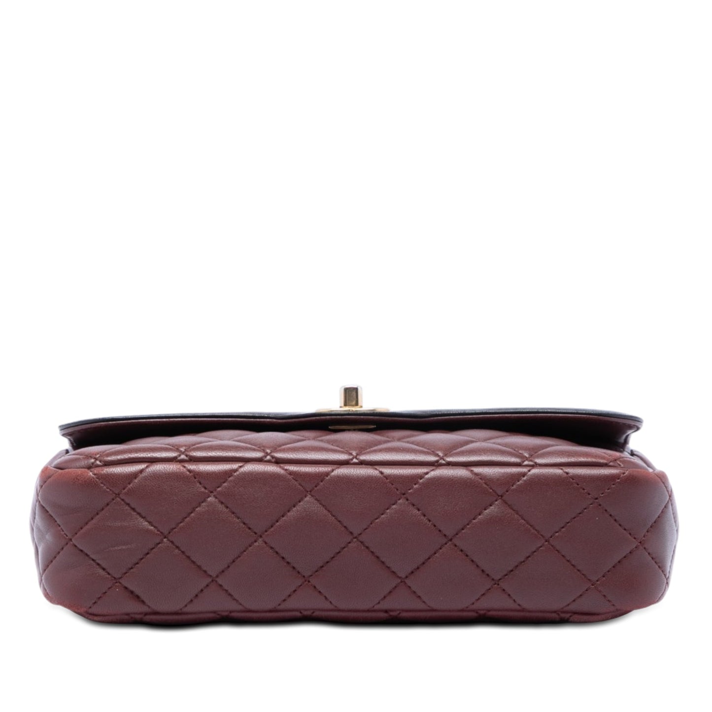 Chanel Small Quilted Lambskin Two Tone Day Flap