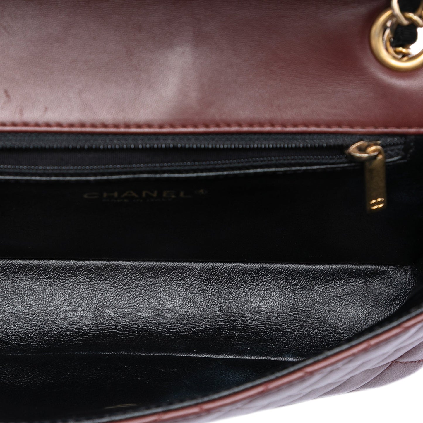 Chanel Small Quilted Lambskin Two Tone Day Flap