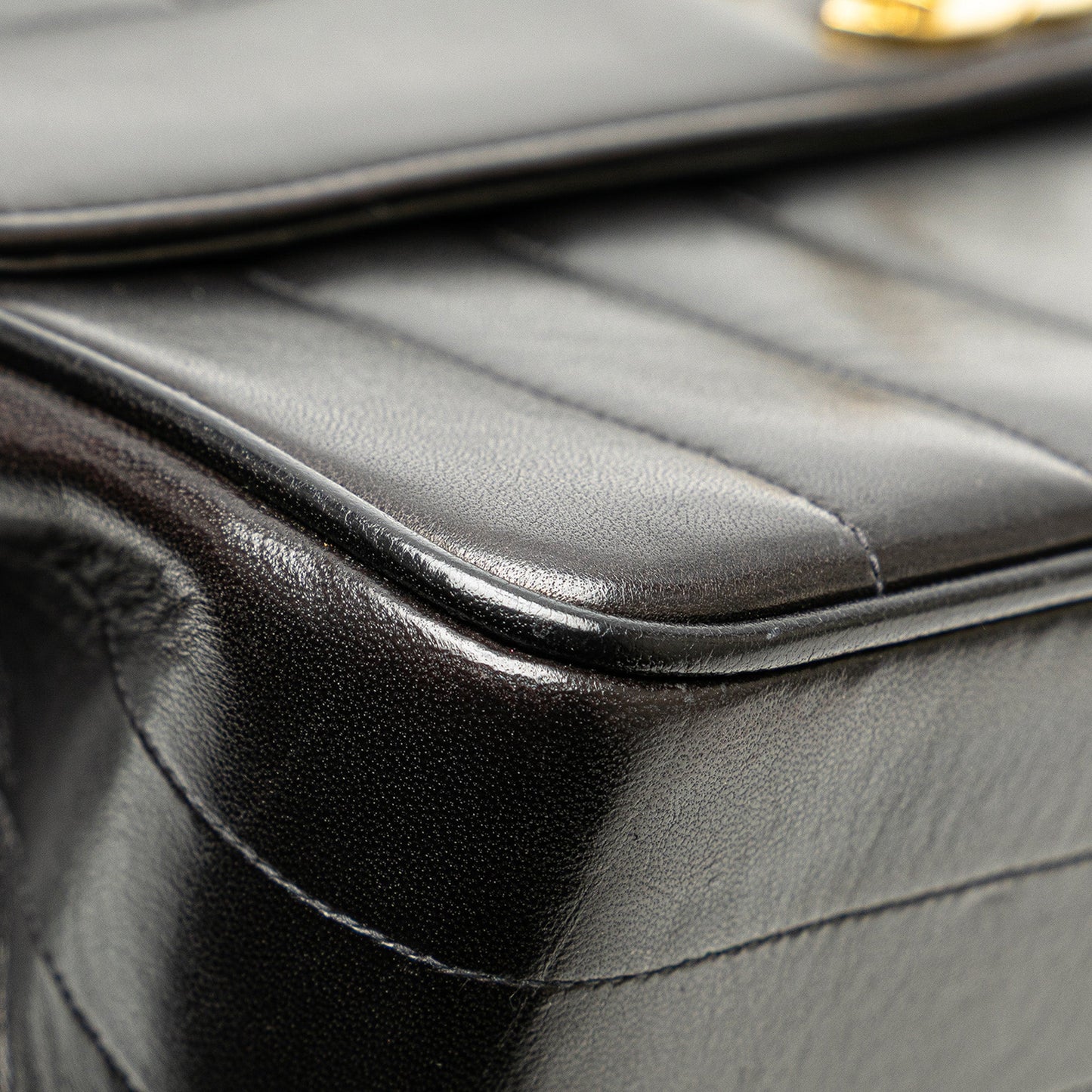 Chanel Lambskin Mademoiselle Kelly Top Handle Bag