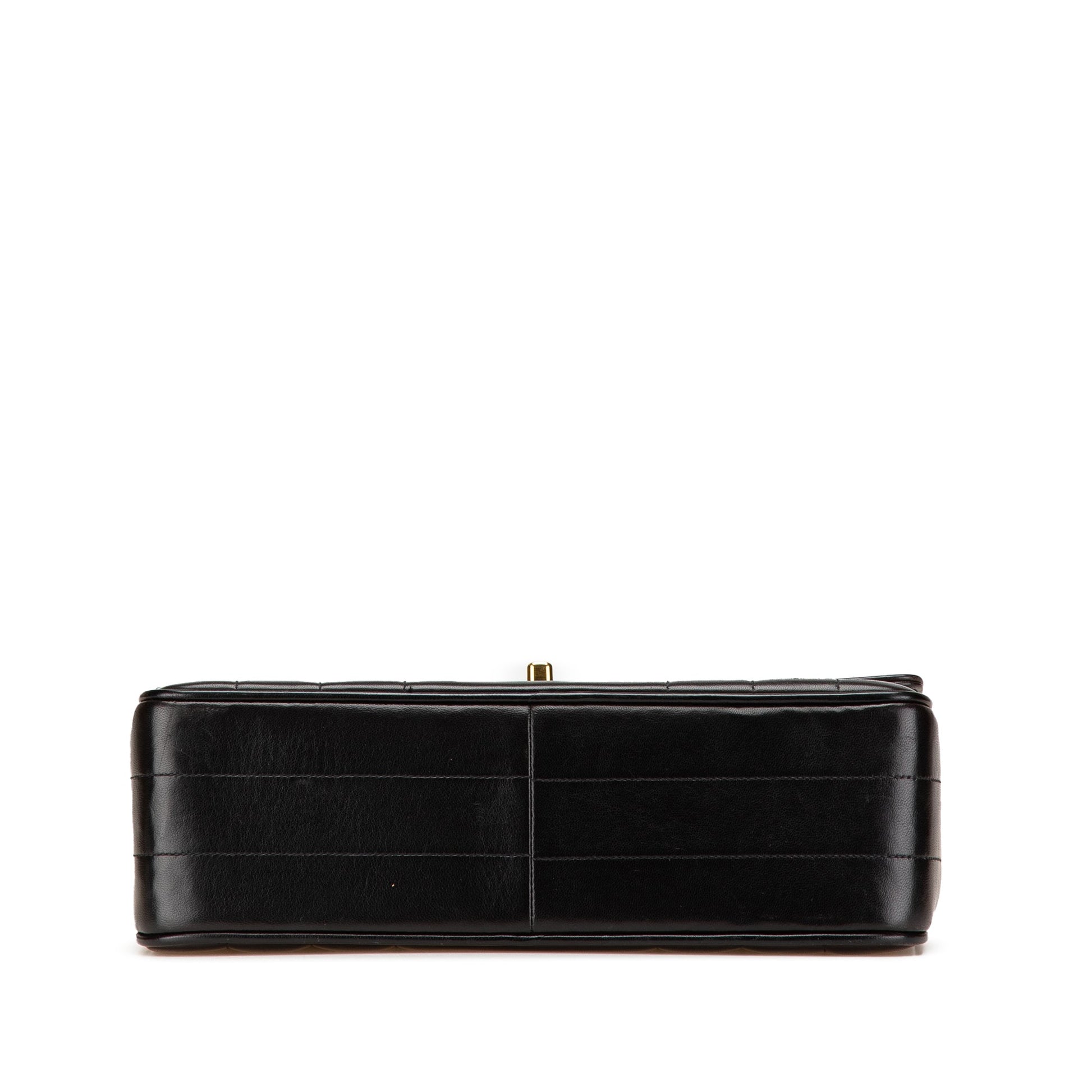 Chanel Lambskin Mademoiselle Kelly Top Handle Bag