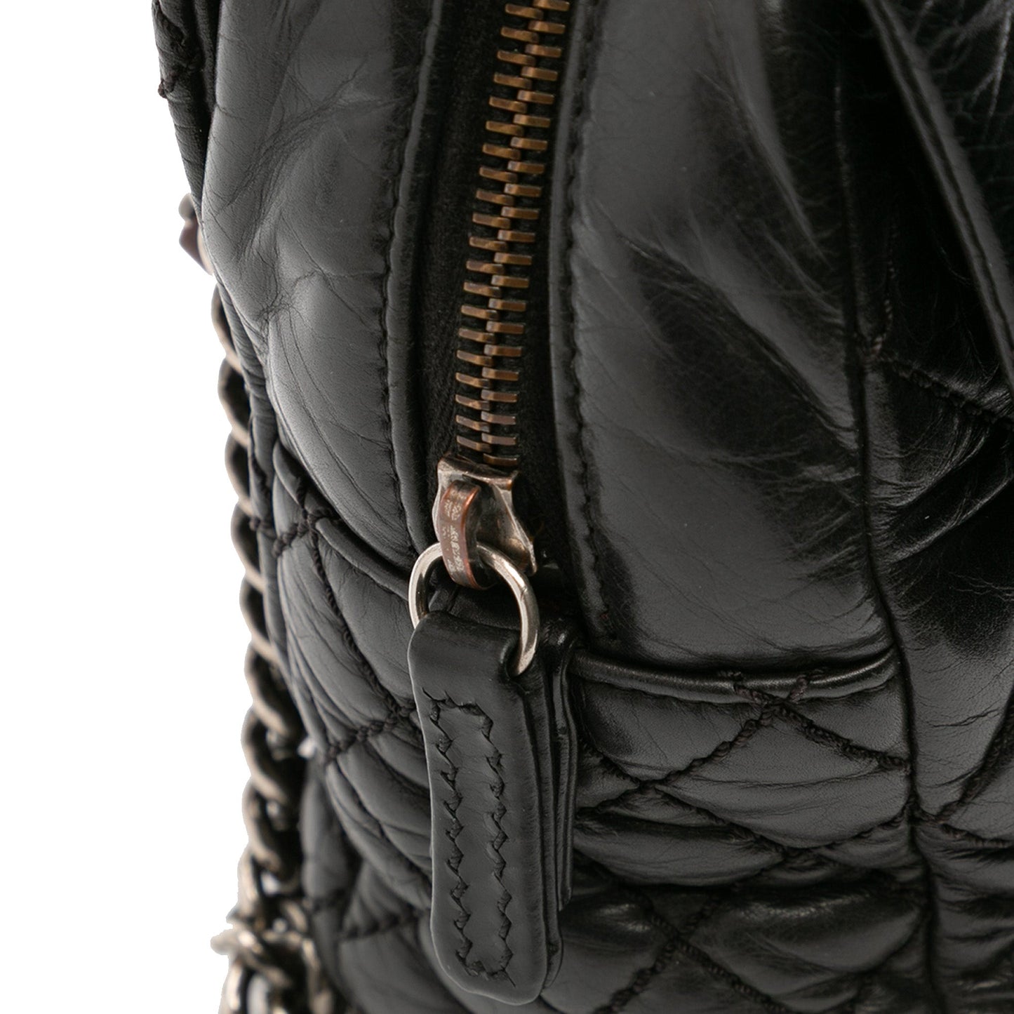 Chanel Jumbo Quilted Aged Calfskin Portobello Flap