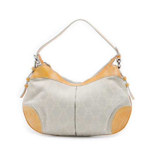 Celine Macadam Denim Hobo