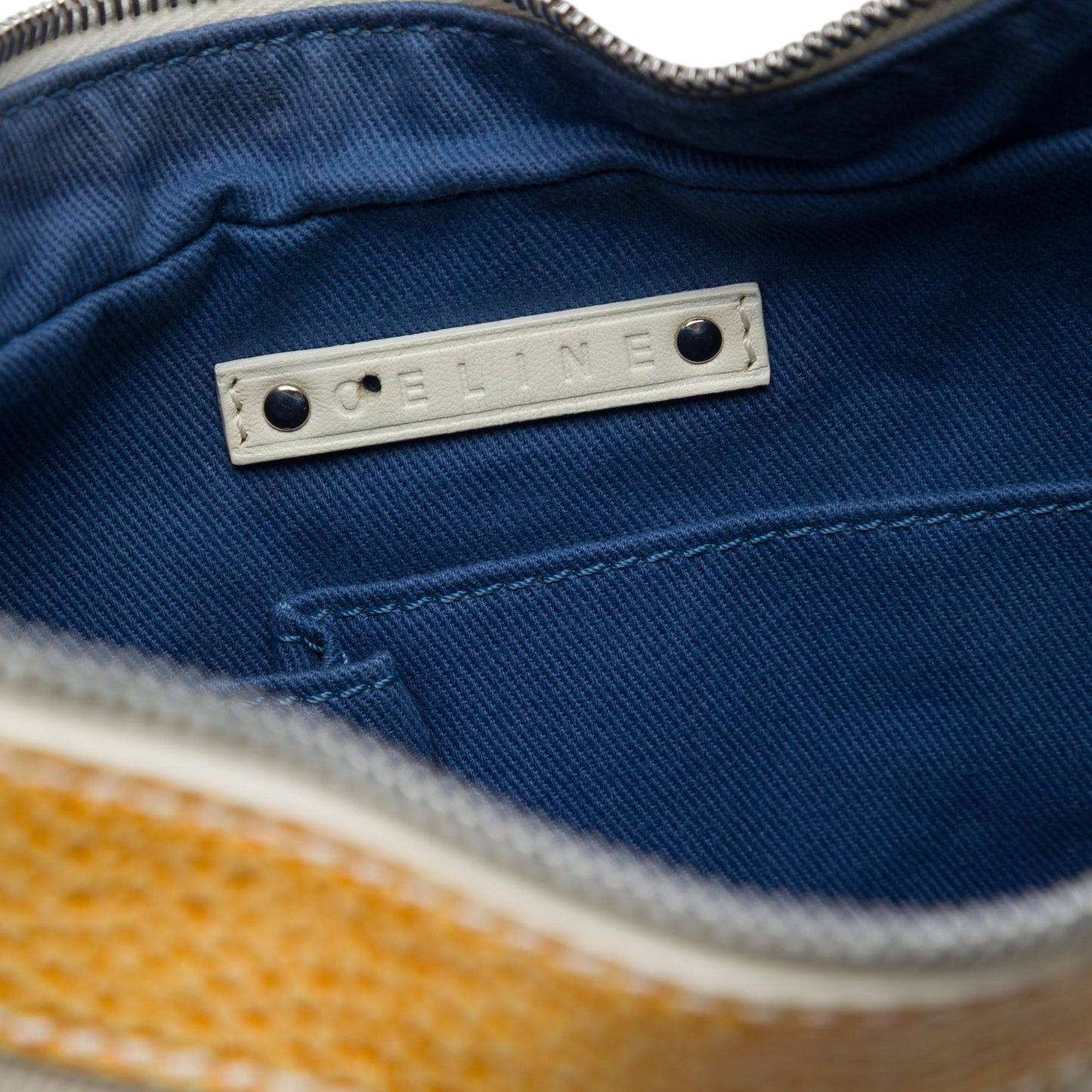 Celine Macadam Denim Hobo