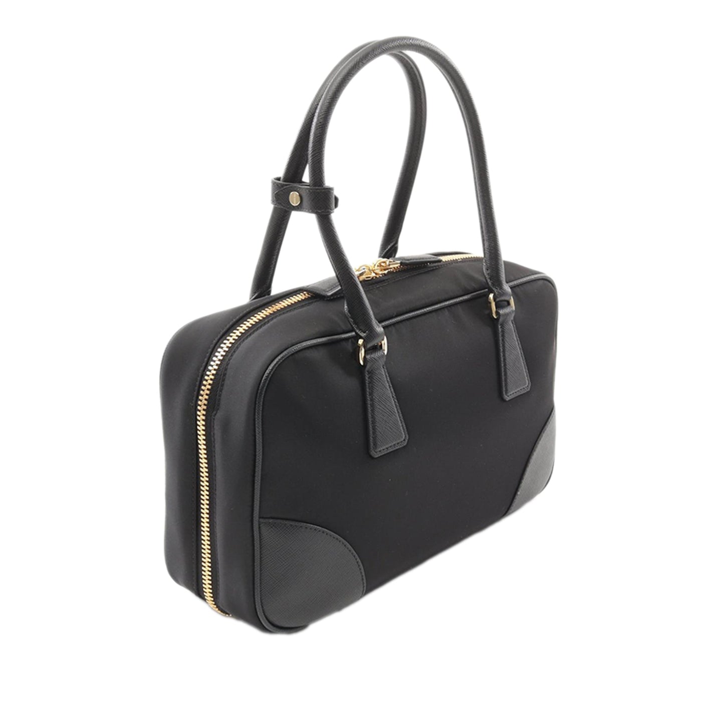 Prada Saffiano Trimmed Re Nylon Re Edition 1978 Satchel