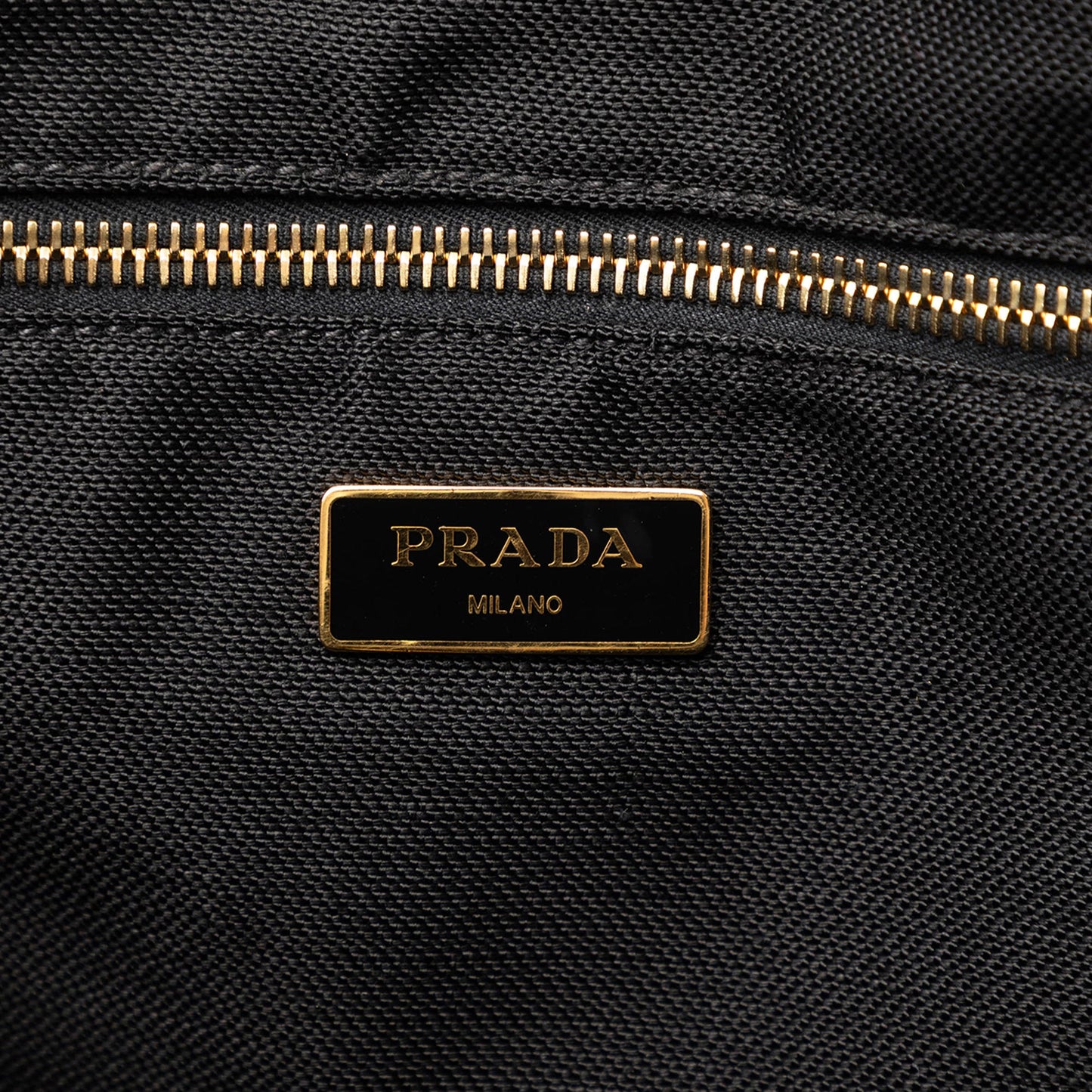 Prada Large Canvas Canapa Logo Tote