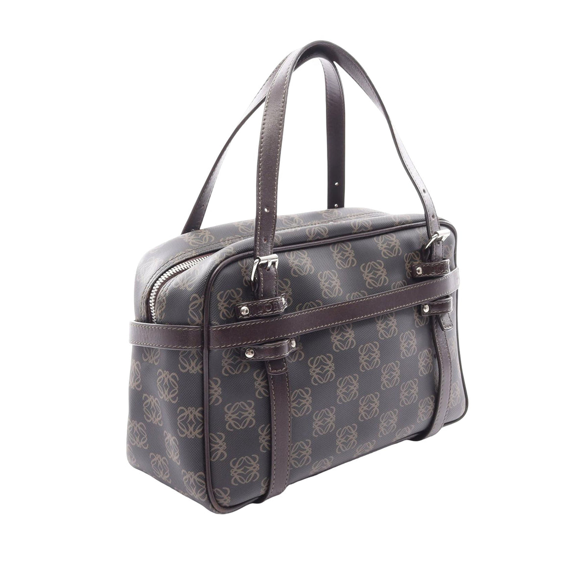 LOEWE Anagram Coated Canvas Handbag