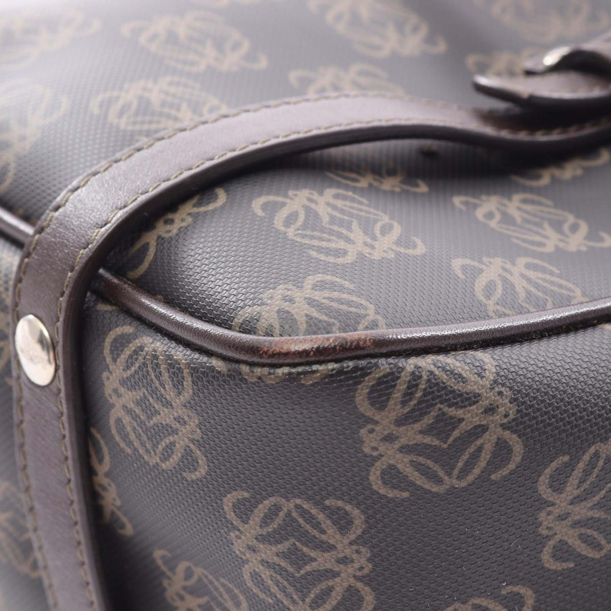 LOEWE Anagram Coated Canvas Handbag