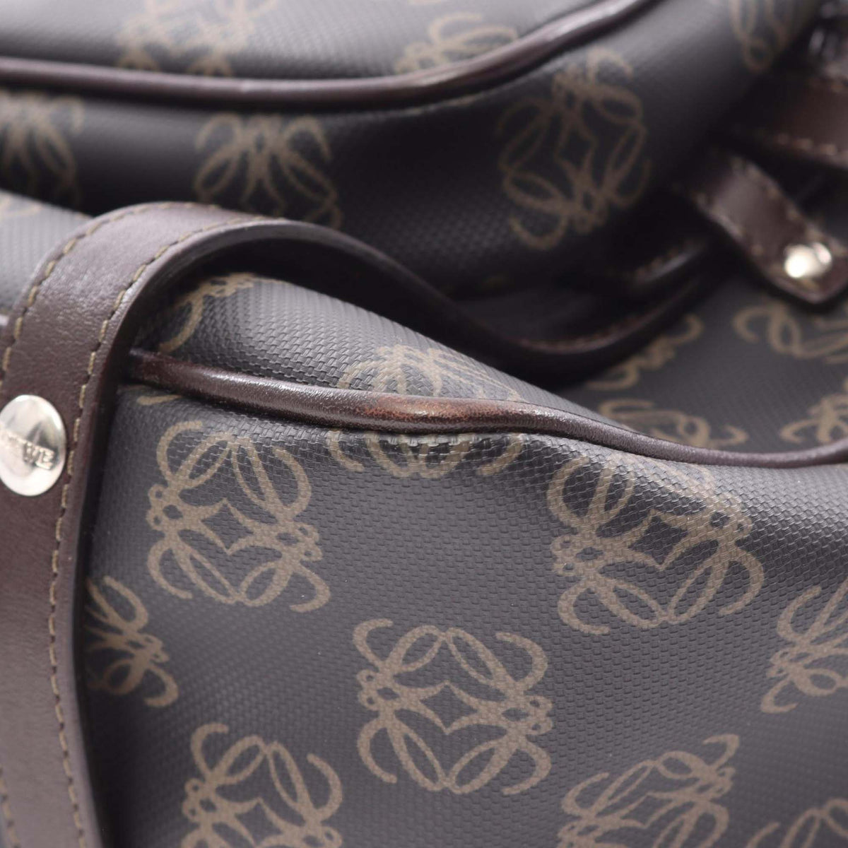 LOEWE Anagram Coated Canvas Handbag