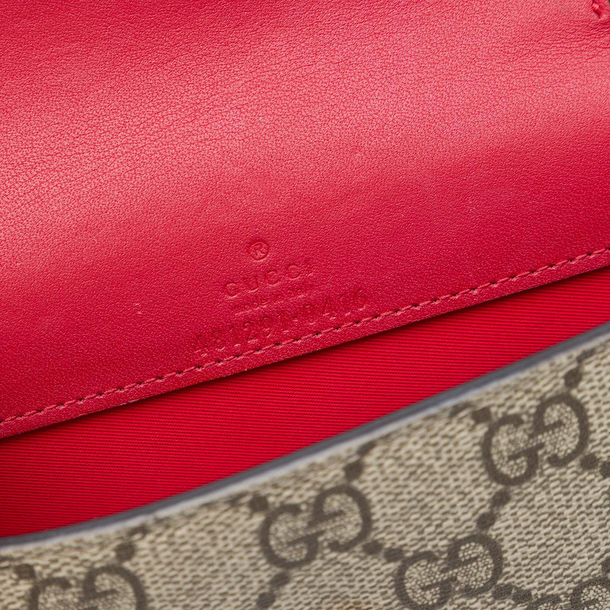 Gucci Mini GG Supreme Cherry Crossbody