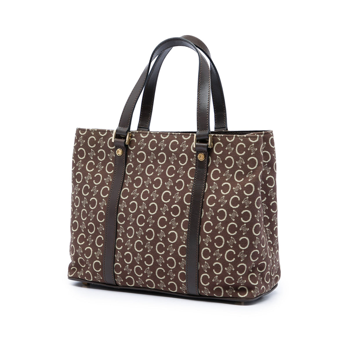 Celine C Macadam Canvas Tote
