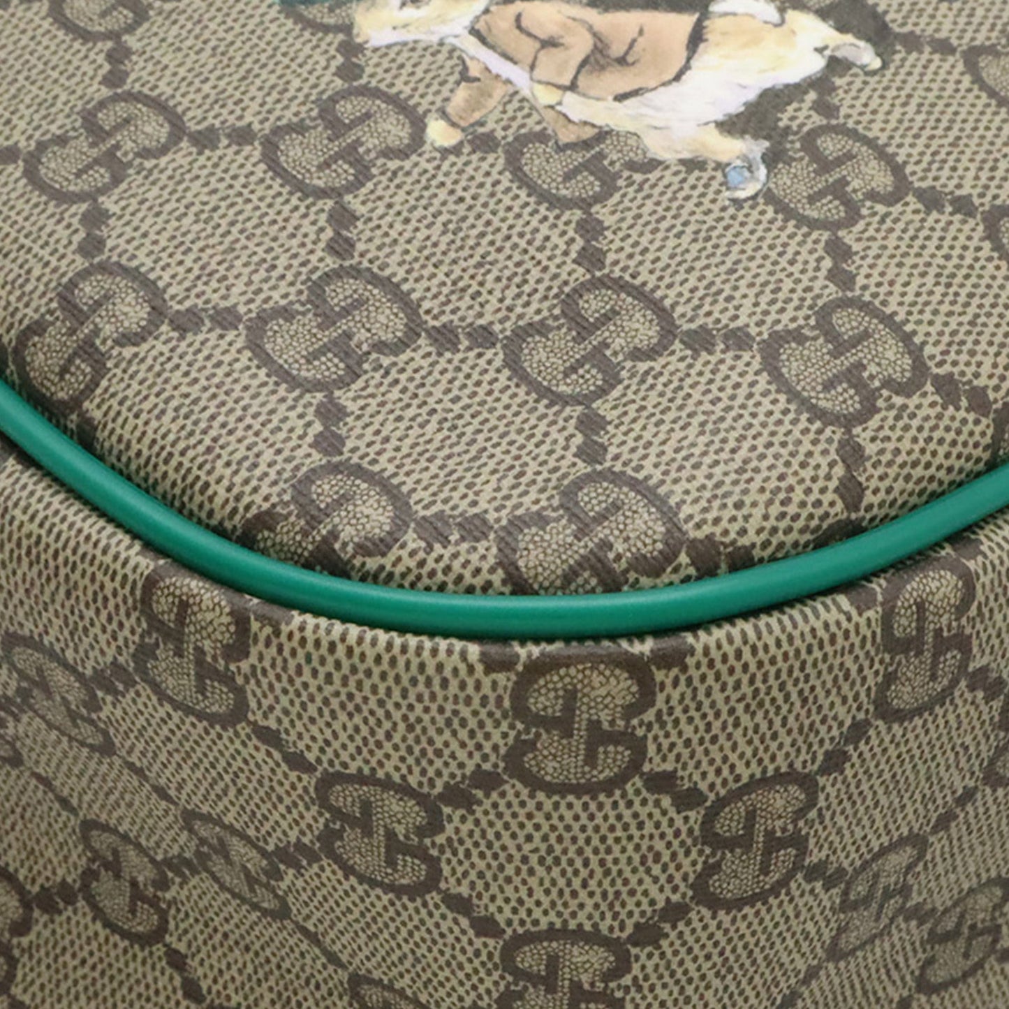 Gucci Peter Rabbit Childrens GG Supreme Apple Backpack