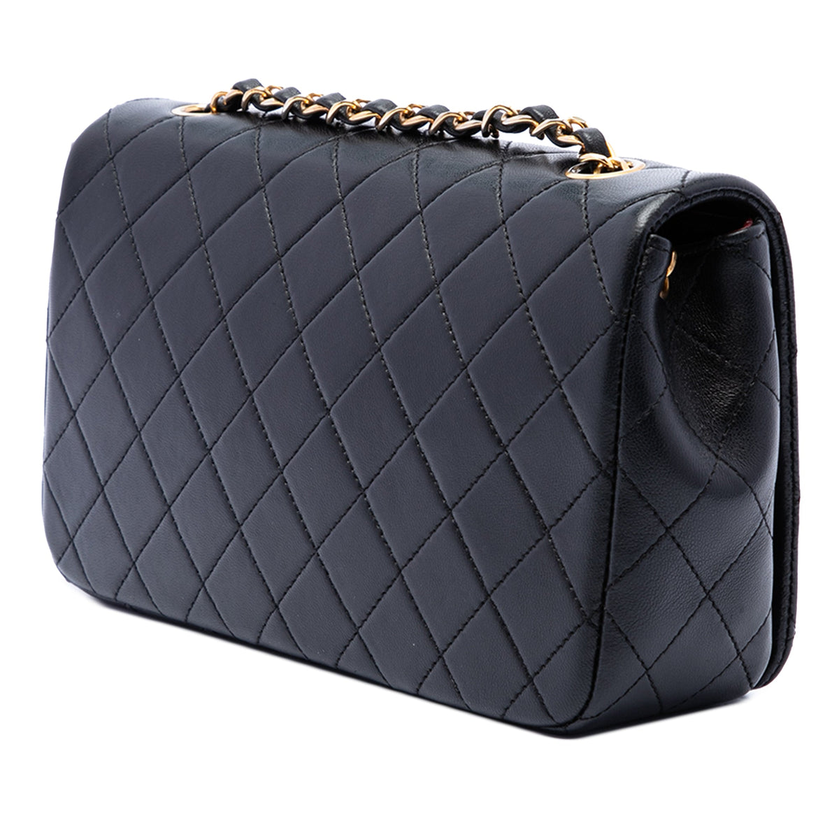Chanel Medium CC Quilted Lambskin Full Flap