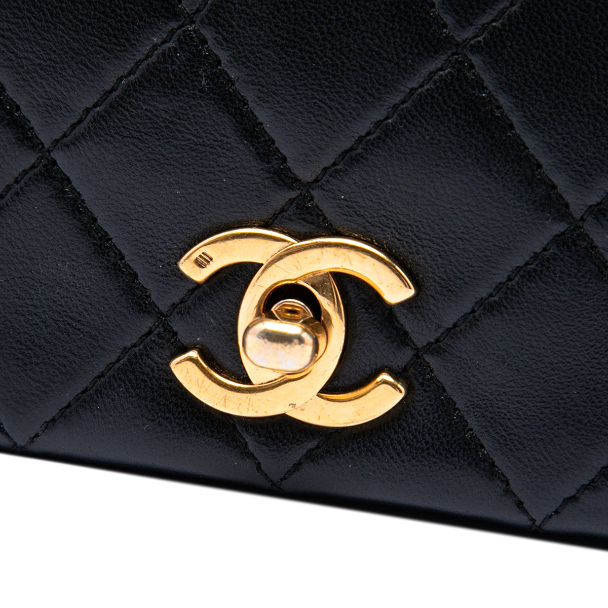 Chanel Medium CC Quilted Lambskin Full Flap