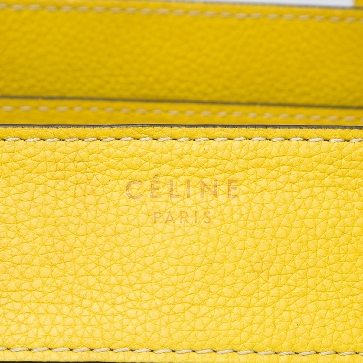 Celine Mini Grained Calfskin Luggage Tote