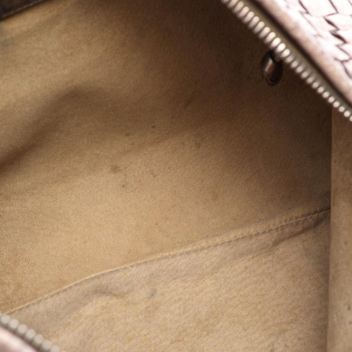 Bottega Veneta Medium Metallic Nappa Intrecciato Veneta Hobo — Brown